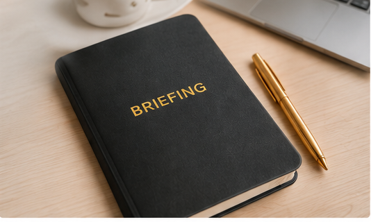 Briefing y objetivos en un viaje de marca para creadores